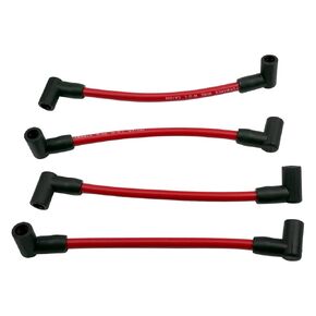 4pcs 9.5" Spark Plug Wire Plug Replacement for 582365 18-5231-1 10mm Lead Wire Spark Plug Fit for Johnson Evinrude 80-140 Hp V4 outboards