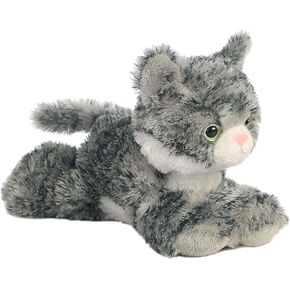 Aurora® Adorable Mini Flopsie™ Lily™ Stuffed Animal - Playful Ease - Timeless Companions - Gray 8 Inches
