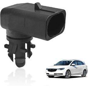 Temperature Sensor Compatible for GMC Sierra 3500 HD 2007 2008 2009 2010 2011 2012 2013 2014 Black Replace Parts Vehicle Components OEM#25775833