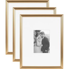 مجموعة إطار صورة Kate و Laurel Adlynn Rectangle مجموعة من 3 ، 16 × 20 مئوية إلى 8 × 10 ، أسود ، إطار ثلاثي القطع حديث لمجموعة إطار جدار المعرض في جدار غرفة المعيشة