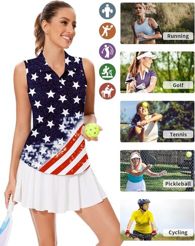Soneven Womensless Slobess Golf Polo Dorts Quick Dry Tennis Shirt Moistur in Kuwait