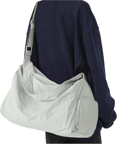 Small Gym Bag for Women Lightweight Carry on Gym Tote Bag, Workout Sport Duffle Bag with Shoe Compartment,Crossbody Shoulder Travel Bag for Swim, Yoge, Dance in Saudi Arabia