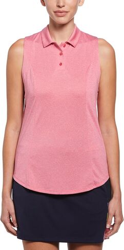 Callaway Women's Heather Sleeveless Golf Polo Shirt in Saudi Arabia