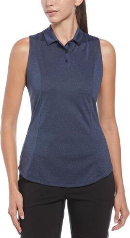 Callaway Women's Heather Sleeveless Golf Polo Shirt in Saudi Arabia
