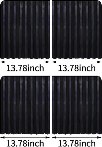 Universal Magnetic Track car Sunshade (Front Row Black 2 PCS) in Saudi Arabia