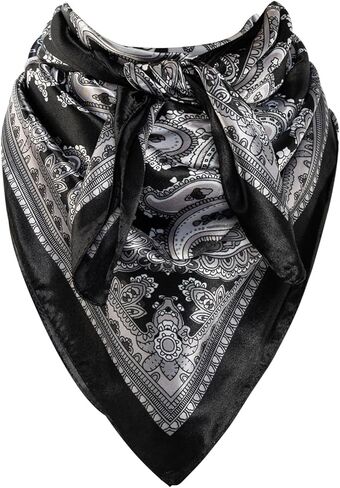 Bandanas for Men and Women Cowboy Bandana Western Scarf Paisley Print Handkerchiefs Pirate Headbands in Kuwait