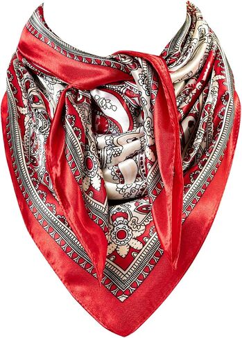 Bandanas for Men and Women Cowboy Bandana Western Scarf Paisley Print Handkerchiefs Pirate Headbands in Saudi Arabia