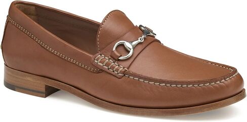 Johnston & Murphy Men’s Baldwin Bit Shoes – Men’s Dress Shoes, Leather Moccasin Shoes, Dress Shoes for Men, Durable Rubber Sole & Brushed Nickel Hardware, Men’s Loafers in Kuwait