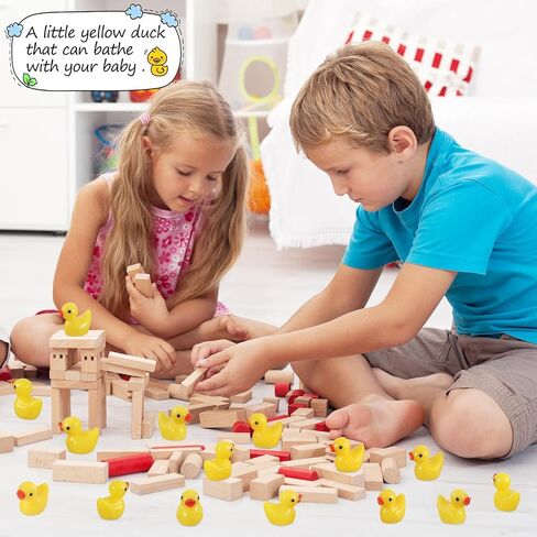 GADIEDIE 260Pcs Mini Resin Ducks,Miniature Figures Fairy Garden Duck,Tiny Resin Duck for Home Hide Prank Game Dollhouse Decor Aquarium Potted Miniature Landscape Ornament in Saudi Arabia