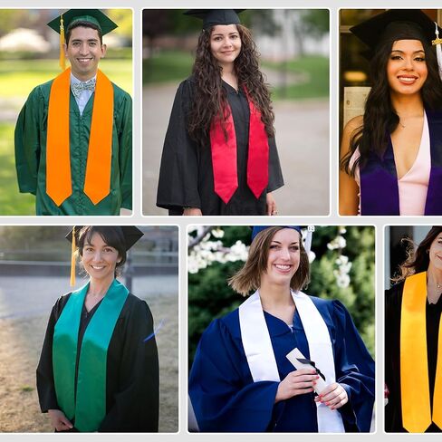 Graduation Stole Class of 2025,Unisex Adult Graduation Sash 2025,Stoles for Graduation 2025 for Choral & Academic 70" in Kuwait