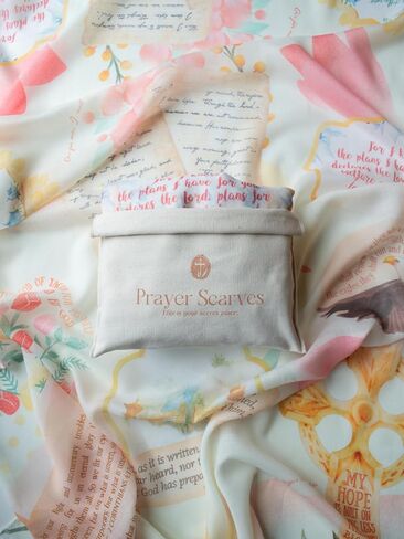 Hope Prayer Scarf - Large, Lightweight Prayerfully Created Bible Verse Shawl, 35x70", Uplifting Encouragement Christian Gift in Saudi Arabia