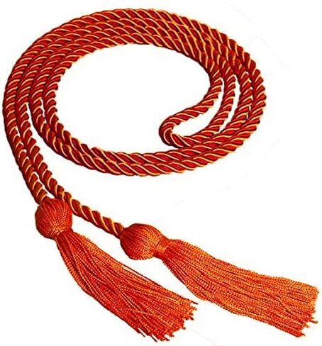 HEPNA Handmade Graduation Honor Cord, 1 PCS 68 Inch, Forest Green/Gold in Saudi Arabia