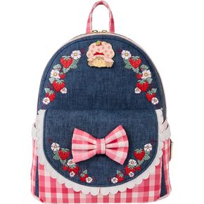 Loungefly Strawberry Shortcake Faux Denim Mini Backpack