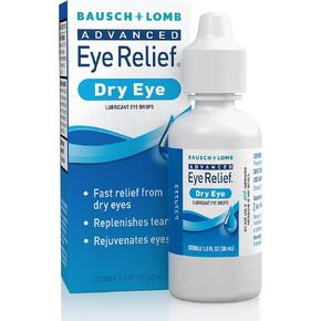 Bausch + Lomb Advanced Eye Eye Relief ، olopatadine antihistamine تسقط لتخفيف حكة الحساسية ، قوة وصفة طبية مرة واحدة يوميًا لمدة 16 ساعة ، 0.12 أوقية