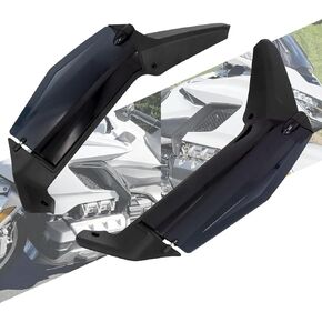 Adjustable Air Deflectors Side Fairing Wing Shield Fit for Honda Gold Wing GL1800 2018-2024