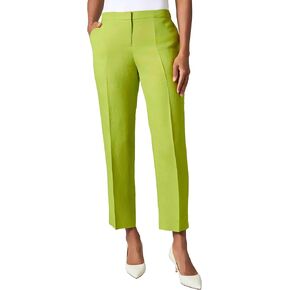 Kasper Women Fly Fly Front Pront Pant Pant w/Side Slit