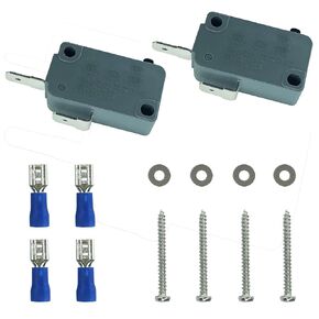 618012 Backup Light Switch Witch Crimp Terminals Screws Replacement for TCI Outlaw,Thunder Stick & Select B&M Shifters(Pack of 2