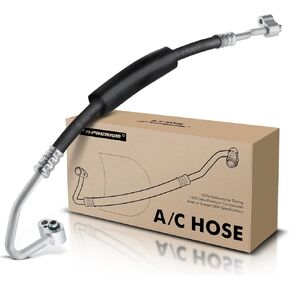 A-Premium A/C Discharge Line Hose Assembly Compatible with Toyota 4Runner 1989-1995, Pickup 1992-1995, 2.4L, Compressor to Condenser