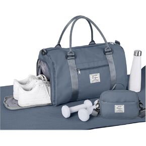 Weekender Duffel Bags for Women Men, Travel Totes Bag for Airplane, Cute Sports Gym Dance Overnight Luggage Bag with Wet Pocket Shoe Compartment, Carry On Hospital Bag for Labor and Delivery