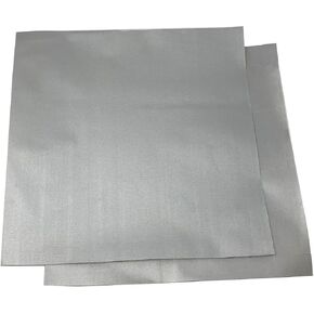 Patch for Car Covers - Polyester Material (Silver Type) - Strong Self Adhesive Backing - 1 ft x 1ft Patch - Use On Boat Covers, RV Covers, Car Covers, Motorcycle Covers and More - 2 Pack