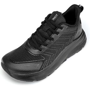 Mens Wide Walking Shoes Soft Sole Non Slip Running Comfortable Tennis Breathable Athletic Gym Workout Sport Sneakers