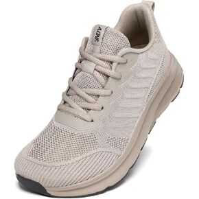 Pozvnn Mens Wide Walking Shoes Soft Sole Non Slip Running Comfortable Tennis Breathable Athletic Gym Workout Sport Sneakers in Kuwait