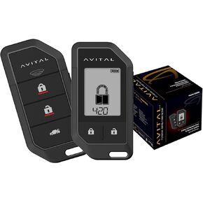 Avital 5308L Automotive 2-Way Remote Start Security System with 2 Remotes