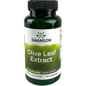 كبسولات مستخلص أوراق الزيتون Swanson مع 20 ٪ من Oleuropein - توفر الدعم المناعي ، ويعزز صحة نظام القلب والأوعية الدموية ، ويدعم ضغط الدم الصحي - (60 كبسولة ، 750 ملغ لكل منهما)