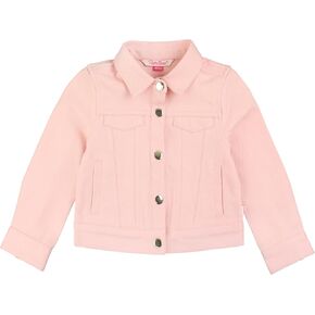RuffleButtsBaby/Toddler Girls Stretch Denim Jean Jacket