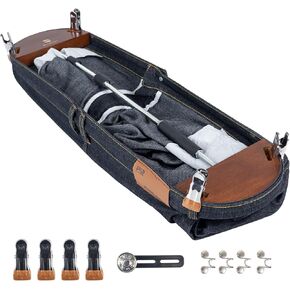 Adjustable Waistband Stretcher,Can Stretche Jeans or Pants,Wooden,Stretched Range from 32’’ to 59’’,Bonus for 1 Button Stretcher + 4 Stretcher Hooks