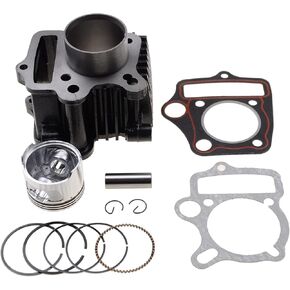 GOOFIT 47mm Cylinder Piston Kit for 70cc ATC70 CRF70 CT70 TRX70 XR70 139QMB Engine ATV Scooter Moped Go Kart