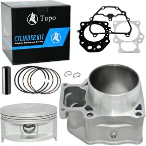 Tupo 92mm Liquid-Cooled Cylinder Piston Ring Gasket Top End Rebuild Kit Compatible with Honda TRX500 TRX 500 Rubicon 500 2015-2019 / Foreman 500 2012-2019 / SXS 500 M2 Pioneer 500 2015-2021