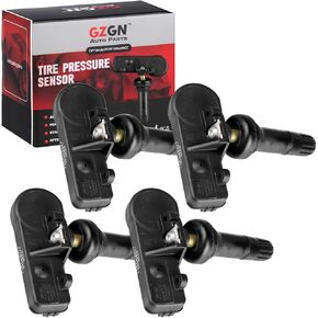 Pre-Programmed TPMS Sensor 13586335 GM 315Mhz Tire Pressure Monitoring Sensor Compatible with Chevy Silverado GMC Cadillac Buick Pontiac Saturn Hummber Saab OE#13598771 13598772 13581558 4 Pack