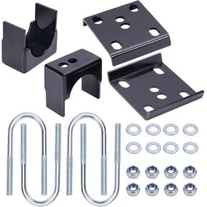 MaxPeedingRods 6 "محور خلفي Drop Drop Flip Kit W/U-bolts لـ Dodge RAM Charger D150 2WD 1972-1993