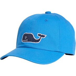 Vineyard Vines Boys 'Whale Patch Classic Baseball Hat ، Hull Blue