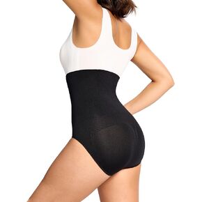 Women's Tummy Control Shapewear Panties Hi-Waist Body Shaper Underwear Slimming Briefs Compression Minimalist