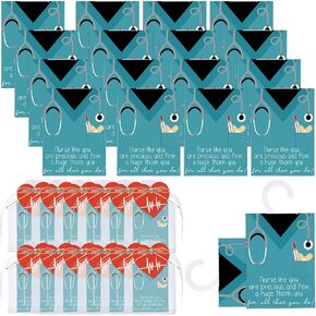 16 Sets Nursing Graduation Gifts Bulk LPN Gifts for Nurses Scented Sachets Thank You Cards Organza Bags for Medical School Students Graduation Presents Party Favors LPN CNA Week