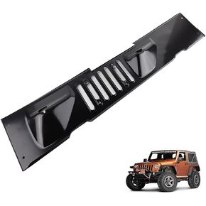 Muco New Front Windshield Cowl Cover Panel 55395321AA متوافق مع JK Wrangler 07 08 09 10 11 12 13 14 15 16 17 18 Hood Cowl Panel Panel Panel 55395321AC Metal Cow Panel