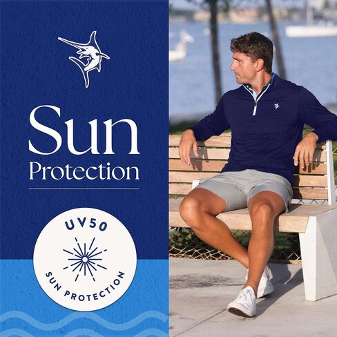 White Water Long Beach Quarter Zip Pullover in Kuwait
