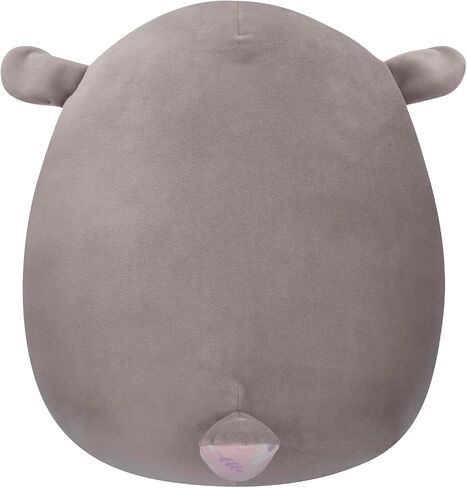 Squishmallows Original 12-Inch Luanne Grey Opossum with Carrot Hat - Official Jazwares Plush in Saudi Arabia