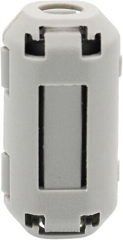 15Pcs 7mm Grey Clip-on Ferrite Ring Core RFI EMI Noise Suppressor Anti-Interference Cable Clip for Telephones Tvs Speakers Radio Audio Equipment Noise Suppressor Video Cable Power Cord in Saudi Arabia