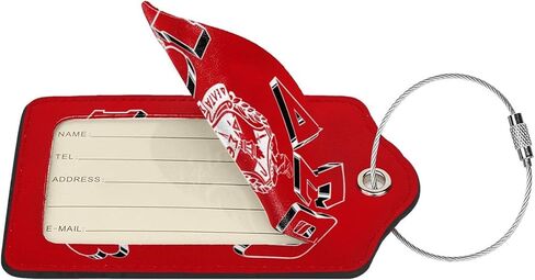 2 Pack Luggage Tags Sorority Paraphernalia 1913 Sorority Gifts for Women Pu Leather Baggage Tag Privacy Cover ID Label with Stainless Steel Loop Suitcase Travel Bag Labels in Saudi Arabia