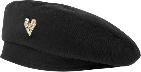 Ayliss French Beret Hat French Paris Hat Elegant Trend Classic Beanie Hats Autumn Winter Casual Chic Cap in Kuwait