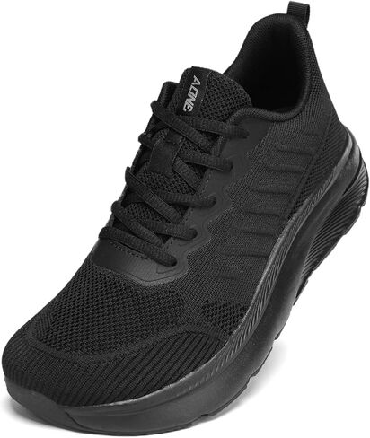 Mens Wide Walking Shoes Soft Sole Non Slip Running Comfortable Tennis Breathable Athletic Gym Workout Sport Sneakers in Kuwait