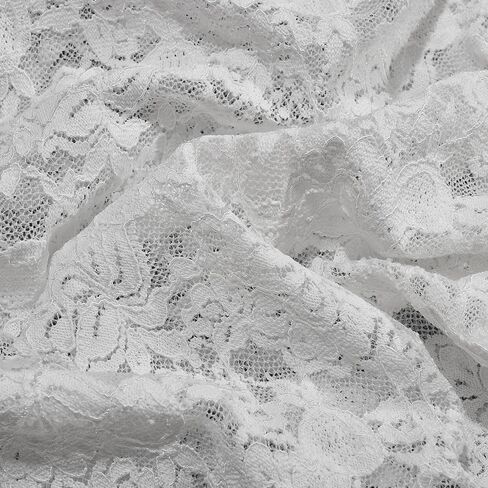 Molilove Women's Lace Jumpsuits Stretch See Through V Neck Drawstring Backless Flare Pants Rompers Sexy One Piece Outfits in Kuwait