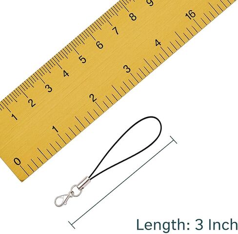 MINI-FACTORY Cell Phone Charm Strap Lariat Lanyard W/Lobster Clasp Cords for Cellphone/USB Drive/Keychain/DIY Jewelry in Saudi Arabia