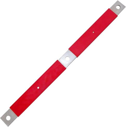 partsPTT 3P Three-Hole Battery Bar Terminal Block | Compatible with Volvo Models | Durable Auto Parts - (Red Positive) in Saudi Arabia