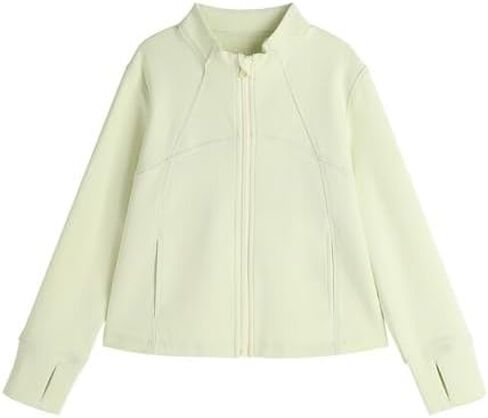 الفتيات zip up عرضة سترة غير رسمية قمصان طويلة الأكمام in Kuwait