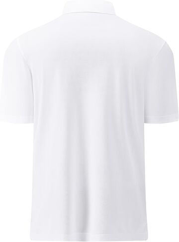 Mens Golf Shirt Short Sleeve Moisture Wicking Dry Fit Performance Solid Casual Pique Collared Golf Polo Shirts for Men in Saudi Arabia
