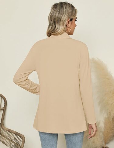 Micoson Long Sleeve Lightweight Thin 2025 Summer Cardigan for Women Casual Loose Fit Kimono Cover Up with Pockets in Saudi Arabia